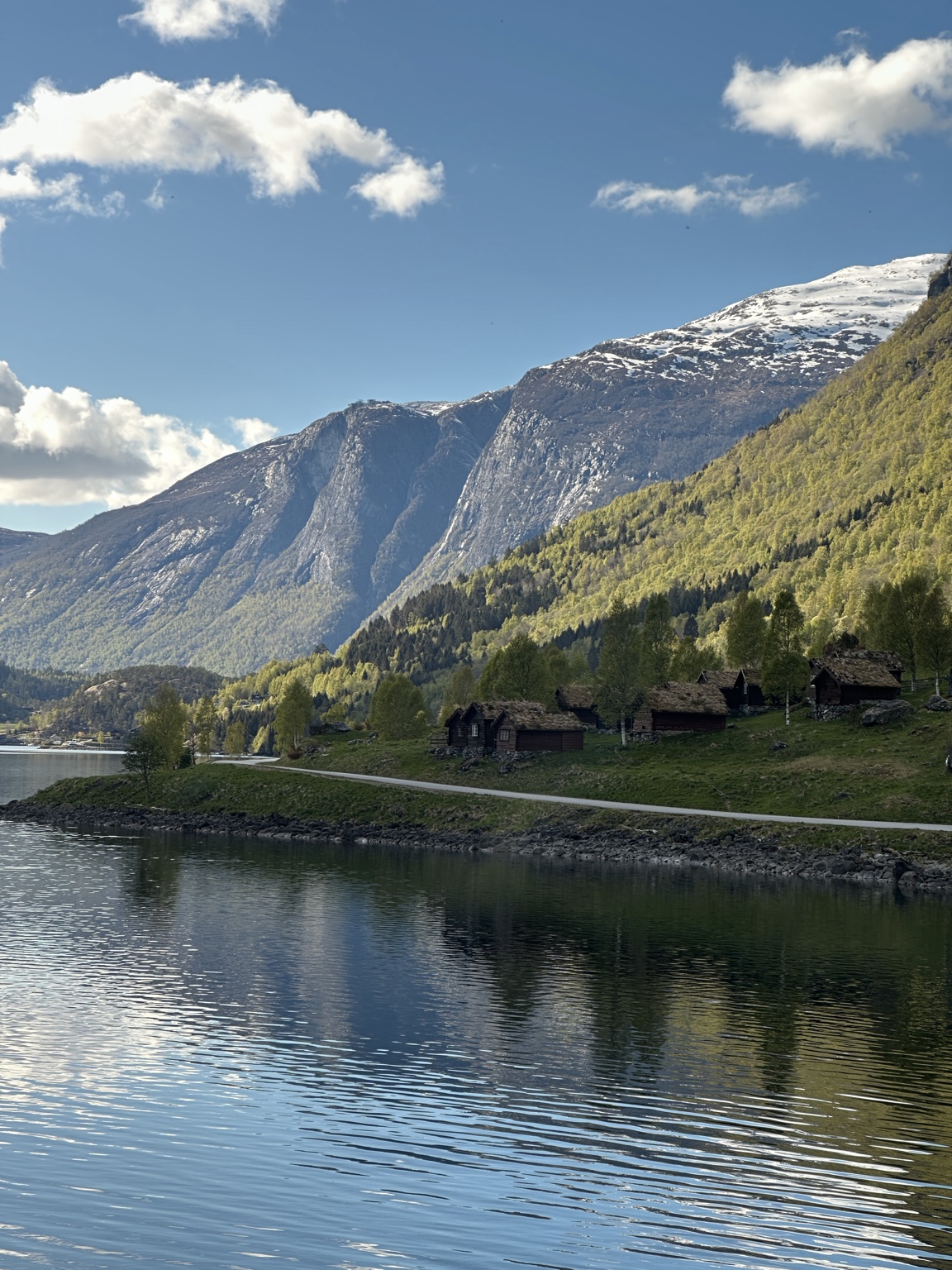 Norwegian mountains and water